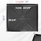 American Built Pro Dishwasher Drain Pan - Open-Ended Directs wtr Upfront for Leak Detection  - 24 inch x 20.5 inch, Blk DWP-1B - alternate 2